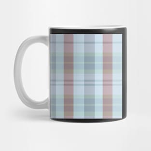 Spring Aesthetic Evander 2 Hand Drawn Textured Plaid Pattern Mug